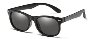 Black Wayfarer Style Childrens sunglasses