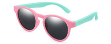 Load image into Gallery viewer, kids sunglasses pink mint side