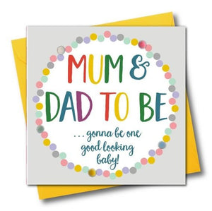 Mum & Dad to be Greeting Card - The Monkey Box