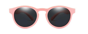 Kids Retro Sunglasses - Pink